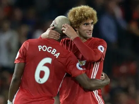 Ngay cả Mourinho cũng bó tay với Pogba và Fellaini