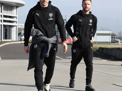 "Người khổng lồ" của Arsenal cực ngầu rời nước Anh mang theo niềm tin tất thắng