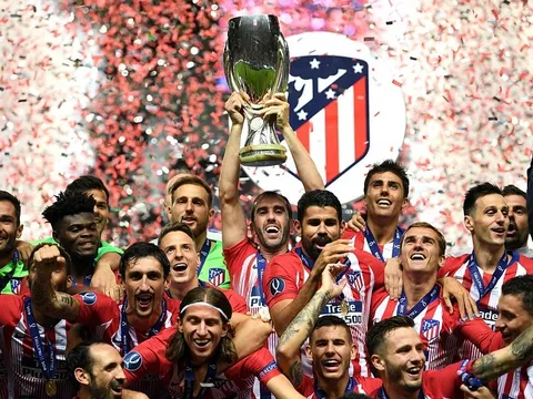 Nhấn chìm Real trong cơn mưa bàn thắng, Atletico đoạt danh hiệu Siêu cúp châu Âu