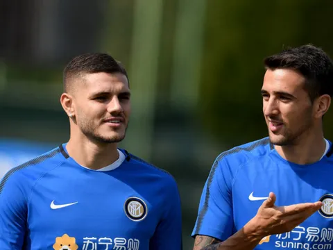 Nhận tin vui, sân tập Inter tràn ngập tiếng cười