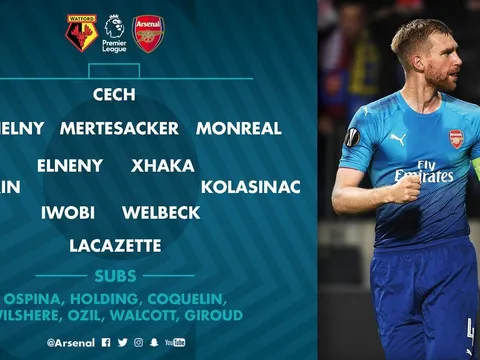 Nhìn đội hình đấu Watford, fan Arsenal đòi đuổi Wenger