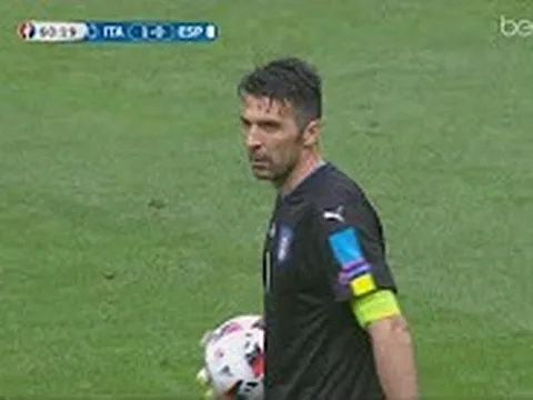 Nhìn lại màn trình diễn của Buffon trước TBN (EURO 2016)