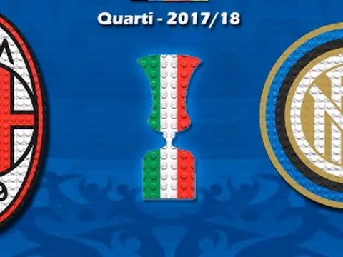 Nhìn lại trận Derby Milano theo phong cách Lego