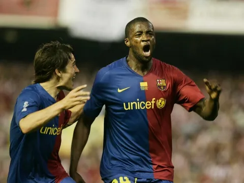 Những bàn thắng của Yaya Toure cho Barca