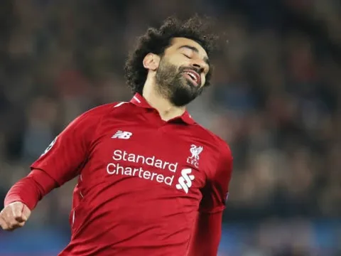 Những con số chạm đáy tồi tệ của Salah trong trận thua PSG
