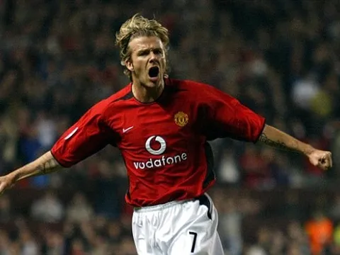 Những cú sút phạt thành thương hiệu của Beckham tại M.U