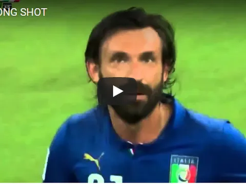 Những cú sút xa đỉnh nhất của Pirlo