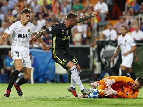Những điều có thể bạn bỏ lỡ ở trận Valencia 0-2 Juventus
