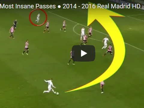 Những đường chuyền đã thành thương hiệu của Toni Kroos