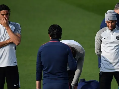 Khép lại giận hờn, Neymar & Cavani cật lực tập luyện chờ hạ Bayern Munich