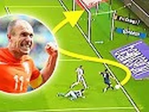 Những góc sút khó có thể tin là thành công