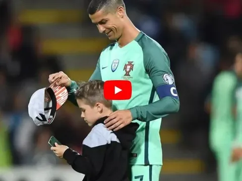 Những khoảnh khắc rất đẹp của Cristiano Ronaldo