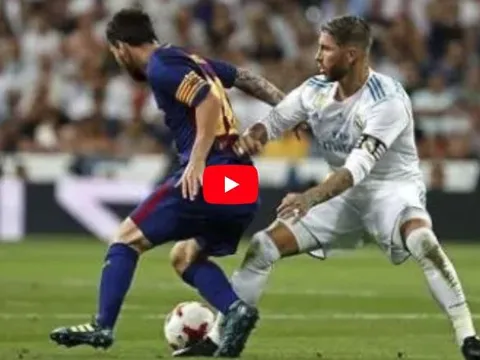 Những lần đối đầu thú vị của Lionel Messi và Sergio Ramos