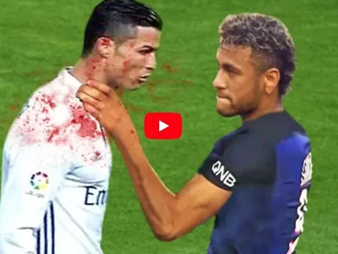 Những lần 'hổ báo' quá mức của Cristiano Ronaldo và Neymar