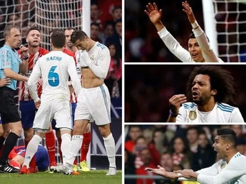 Những lần Real Madrid bị trọng tài xử ép mùa này