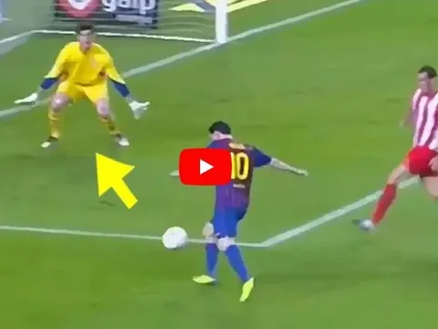 Những lần 'xâu kim' thủ môn của Cristiano Ronaldo và Lionel Messi