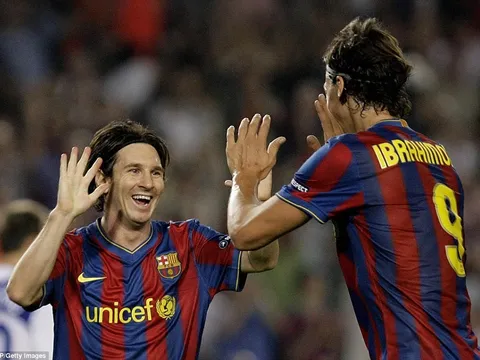 Những người đồng đội tốt nhất, Ibra chọn cả Messi