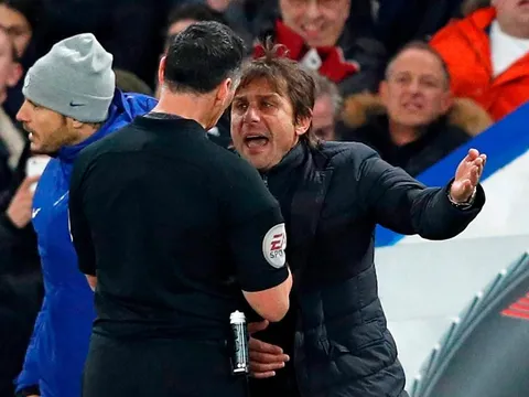 NÓNG: Conte lĩnh án phạt, bị FA ghi vào sổ đen