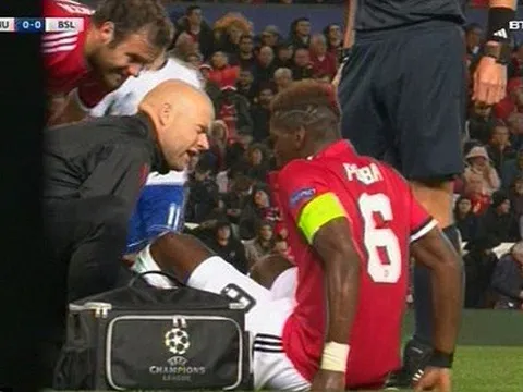 NÓNG: Pogba chấn thương, Man Utd nguy to
