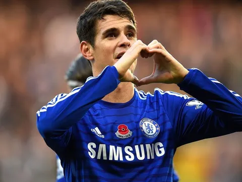 Oscar khi còn tung hoành tại Chelsea
