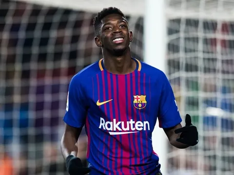 'Bom tấn' Dembele gửi tin SỐC cảnh báo Barca
