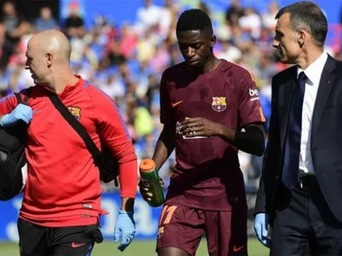 Ousmane Dembele đích thân báo tin vui cho Barcelona