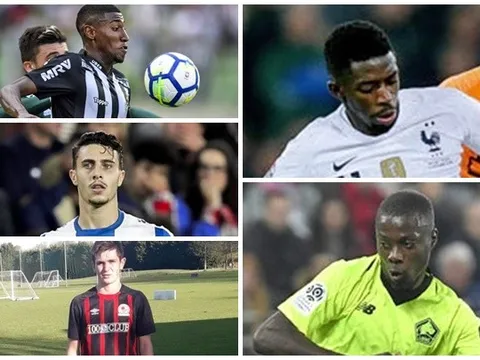 Tiết lộ: Danh sách 5 cái tên Arsenal muốn chiêu mộ ở TTCN mùa Đông