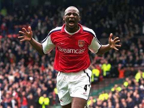 Patrick Vieira từng làm chủ khu trung tuyến ra sao?