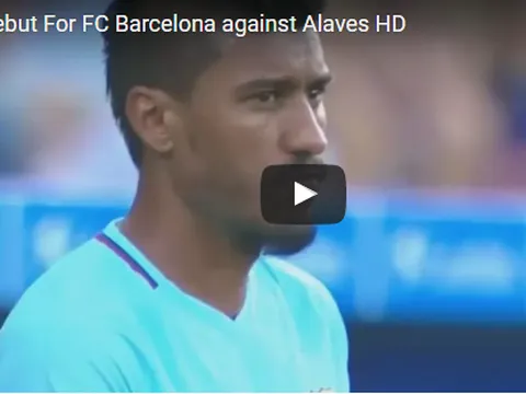 Paulinho lóng ngóng trong trận ra mắt Barca