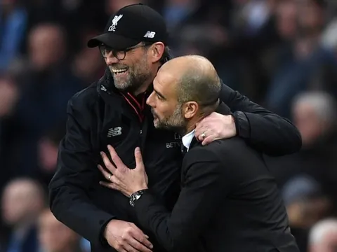 Pep Guardiola: Man City sẽ phá vỡ kỷ lục Premier League vì... Liverpool