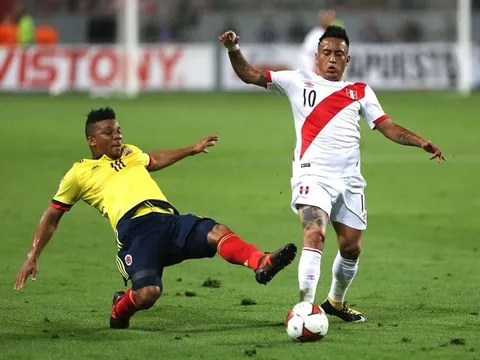 Peru 1-1 Colombia: Tiếp tục mơ