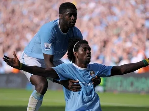 Pha ăn mừng khiến Adebayor bị CĐV Arsenal tẩy chay