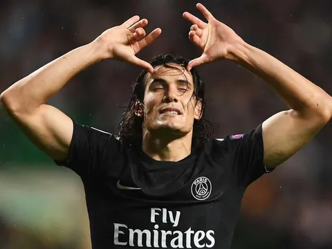Pha bỏ lỡ mười mươi của Edinson Cavani trước Montpellier