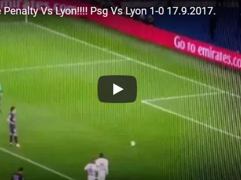 Pha bỏ lỡ penaty của Cavani trước Lyon