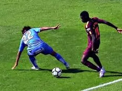 Pha qua người ảo diệu của Dembélé trong trận đấu với Getafe