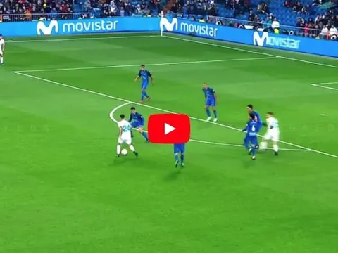 Pha xử lý cực ảo của Dani Ceballos vs CF Fuenlabrada