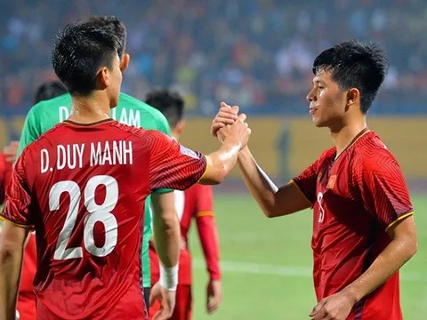 Duy Mạnh - Đình Trọng - Ngọc Hải và lá chắn thép của tuyển Việt Nam