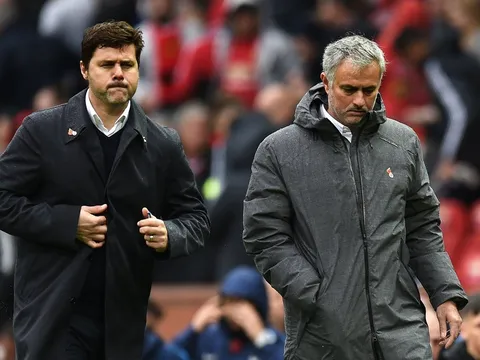 Pochettino "nhăn mặt", Mourinho "căng thẳng" trong trận cầu nóng ở Old Trafford