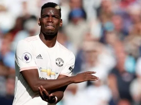 Pogba chỉ nói 4 từ sau khi rời sân ở trận thua West Ham