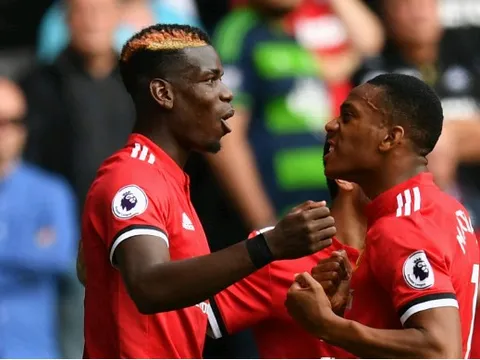 Pogba: "Martial là cầu thủ giỏi nhất tôi từng thấy"