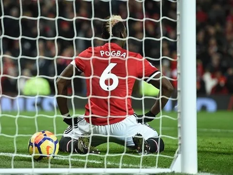 Pogba thất thần trước bàn thắng không được công nhận