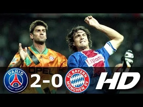 PSG hạ gục Bayern Munich 2-0 (Champions League 1994/95)