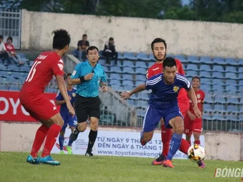 Tiến Linh lại ghi bàn, B. Bình Dương khiến Quảng Nam FC lỡ ngôi đầu