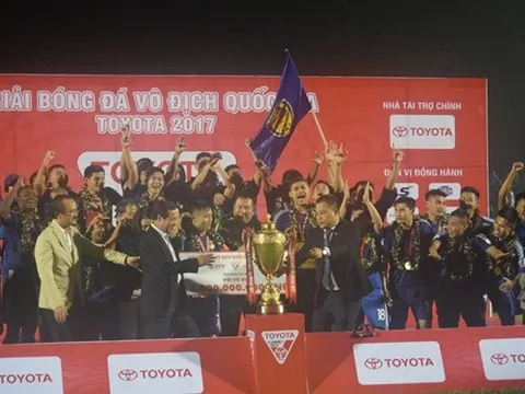 Quảng Nam FC và những dấu ấn trong hành trình chinh phục V-League 2017