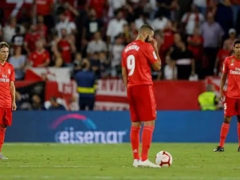 5 điểm nhấn Sevilla 3-0 Real Madrid: Benzema ngựa quen đường cũ, Modric thành 'tệ nhất'