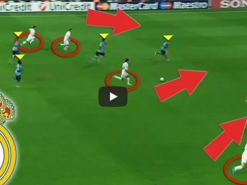 Real Madrid - bậc thầy của bóng đá phòng ngự phản công