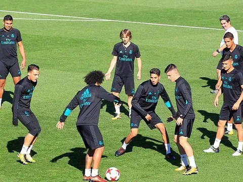 Real Madrid chuẩn bị cho cúp Nhà vua mà không có Ronaldo lẫn Bale