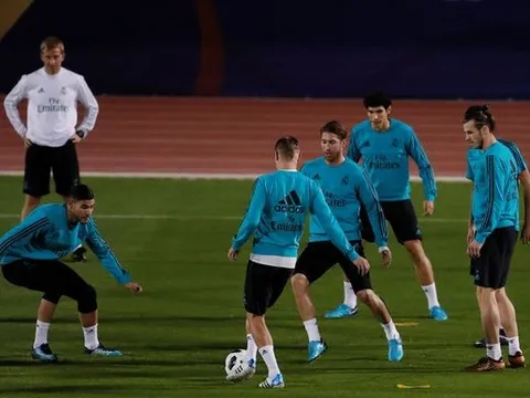 Real Madrid sẵn sàng cho chung kết FIFA Club World Cup