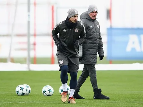 Rét run người, Heynckes vẫn xua quân ra sân tập