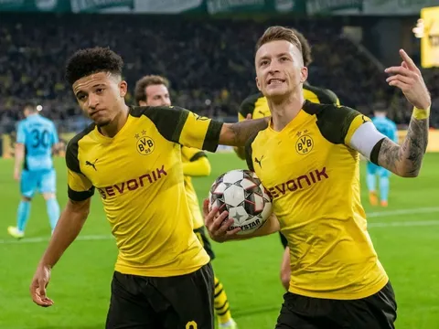 Reus tỏa sáng, Dortmund tiếp tục duy trì khoảng cách 9 điểm với Bayern Munich